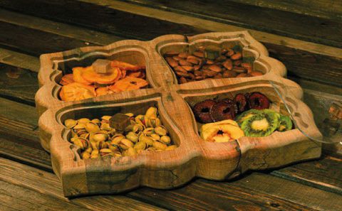 استند پذیرایی چوبی لوکس باکس کد 5