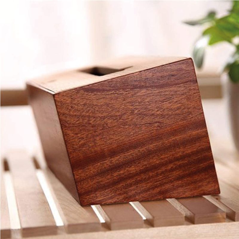 جعبه چوبی دستمال کاغذی لوکس باکس کد901 - تصویر 2