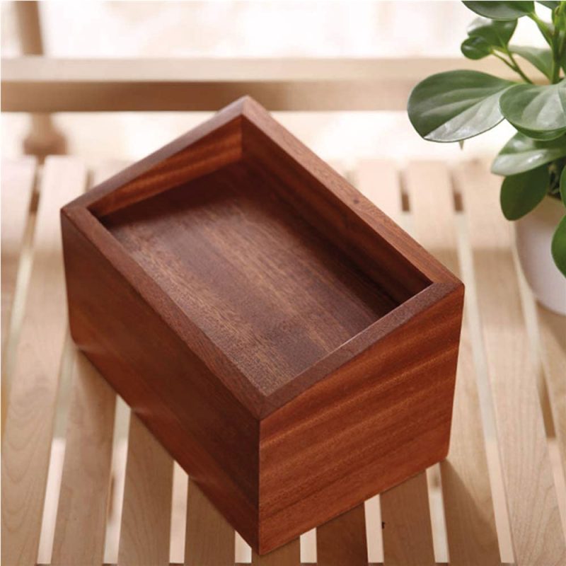 جعبه چوبی دستمال کاغذی لوکس باکس کد901 - تصویر 3