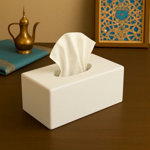 جعبه چوبی دستمال کاغذی لوکس باکس کد 592