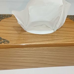جعبه چوبی دستمال کاغذی لوکس باکس کد 907