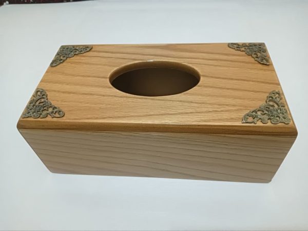 جعبه چوبی دستمال کاغذی لوکس باکس کد 907 - تصویر 3