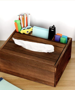 جعبه چوبی دستمال کاغذی کد 917