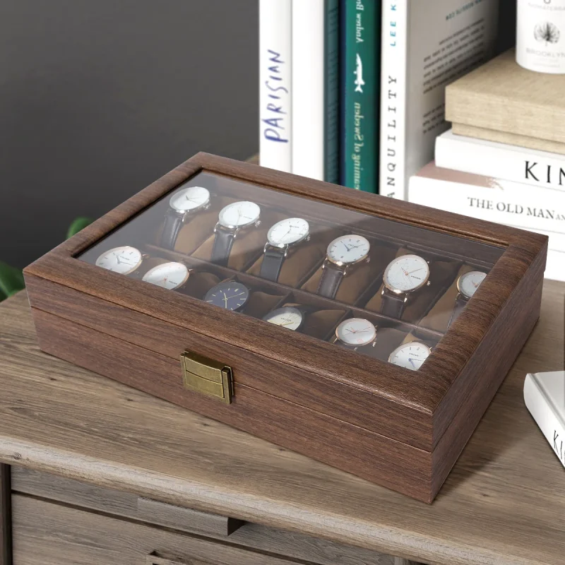 جعبه چوبی ساعت لوکس باکس کد 601 - تصویر 6