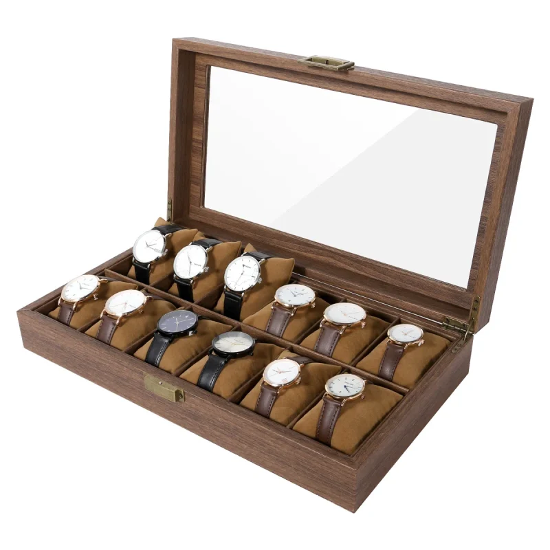 جعبه چوبی ساعت لوکس باکس کد 601 - تصویر 2