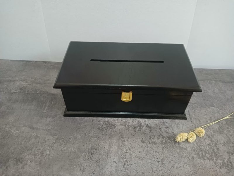 جعبه رچوبی دستمال کاغذی کد 919 - تصویر 2