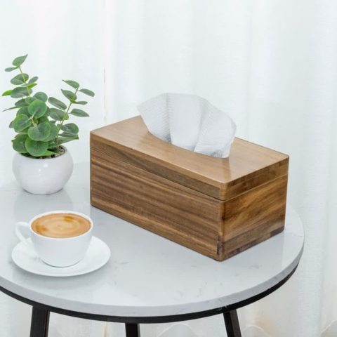 جعبه چوبی دستمال کاغذی کد 923