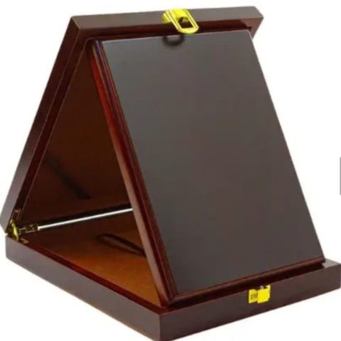 جعبه لوح تقدیر چوبی لوکس باکس کد 3023