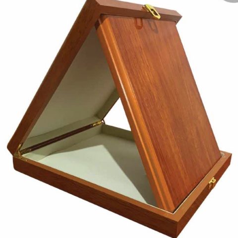 جعبه لوح تقدیر چوبی لوکس باکس کد 3026