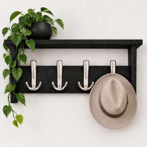 آویز چوبی لباس لوکس باکس کد a5003